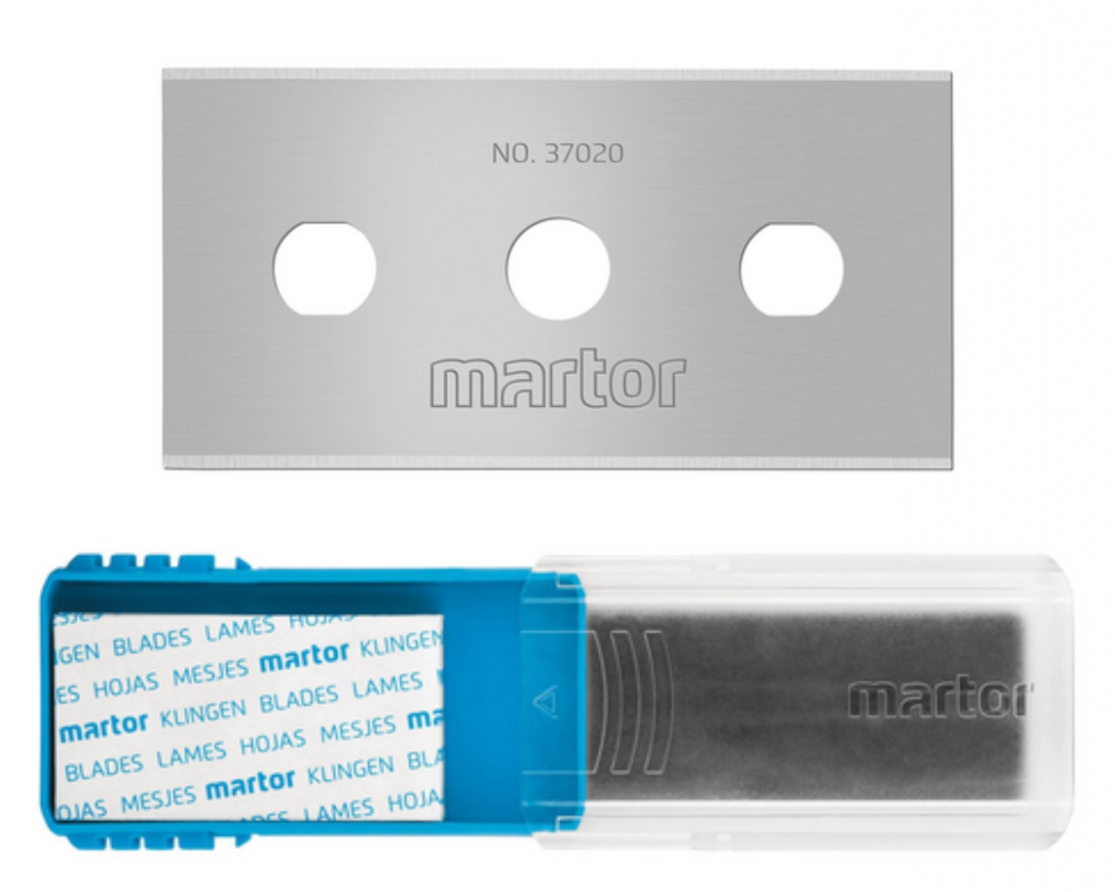 pics/Martor/New Photos/Klinge/37020/martor-37020-industrial-spare-blade-for-cutter-43x22-mm-square-4-times-usable-steel-006.jpg